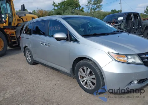 2015 Honda Odyssey Ex-L from USA, damaged, VIN 5FNRL5H6XFB013871